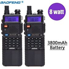 2 pezzi Baofeng UV-5R 8W 10 km