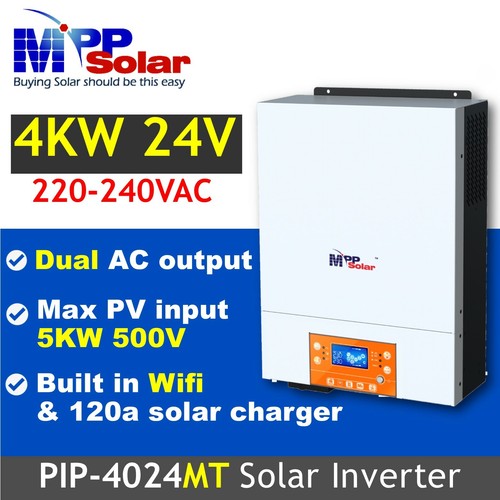 4000w 24v mpp solar inverter - 24v,