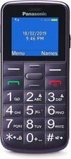 Panasonic Kx-tu110exv viola telefono facile 1,77" doppia SIM