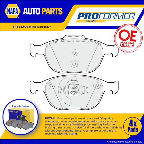 Set pastiglie freno adatte - , a