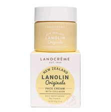 Lanocreme Lanolina Collagene Crema Viso Idratante 100g Fresco Stock Exp.10/27