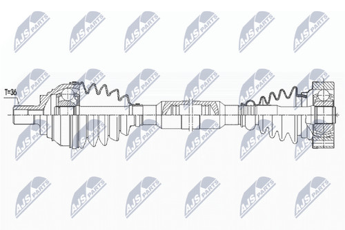 Albero motore nty npw 181 - nty, npw-vw-181
