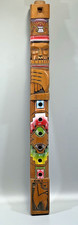 Flauto in legno intagliato