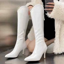 Stivali Donna Ginocchio Tacco