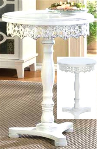 Tavolo intagliato shabby - tavolo,