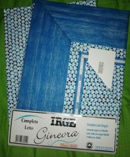 Completo letto Lenzuola singole 100%  cotone Irge Ginevra varie fantasie 