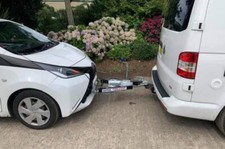 Traino auto telaio A per Toyota Aygo, Citroen C1 traino frenato telaio (montato)