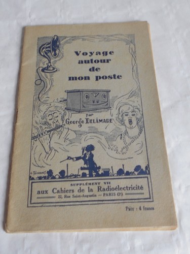 Vintage radio booklet voyage - vintage,