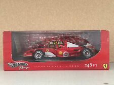 Ferrari F248 M.Schumacher Five Time Italian GP Champion M6713 1:18 HotWheels