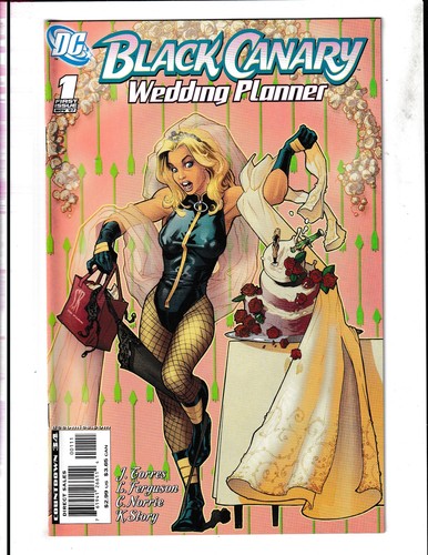 Black canary wedding - black,