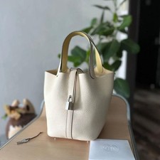 Borsa a mano Hermès Picotin Lock PM Eclat Clé Jaune Poussin usata