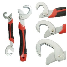 MULTI CHIAVE CHROME DADI BULLONI 3 IN 1 UNIVERSALE AUTOBLOCCO SNAP N GRIP 2 PZ