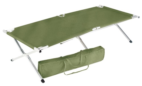 Olive drab lettino pieghevole - olive,