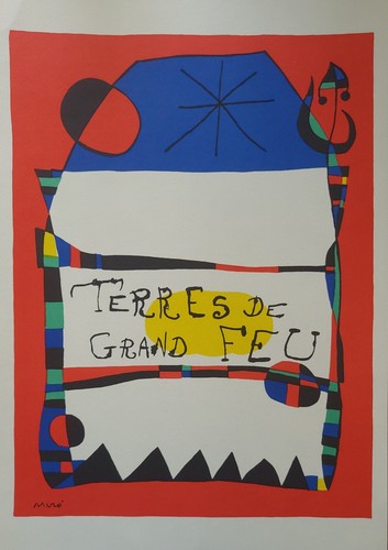 Lithographie joan miro - lithographie,