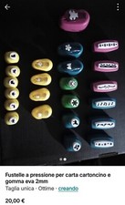 Fustelle Per Carta E Gomma Eva