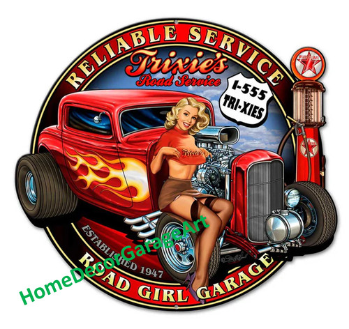 Trixie hot rod road service - trixie's,