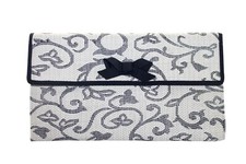 POCHETTE BIANCA E NERA CON