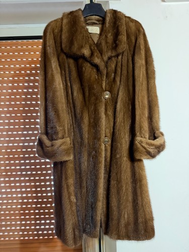 Pelliccia visone marrone - pelliccia,