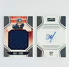 2022 Playbook Drake London Rookie On-Card Auto /249 Jersey Booklet | Falcons RC
