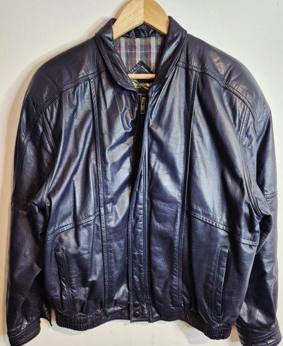 Giubbotto bomber pelle - , marina