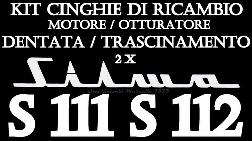 Kit cinghie ricambio 2x - ★kit,