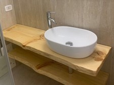 2 Mensole piani per Lavabo