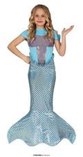 Costume sirenetta carnevale - sirenetta,