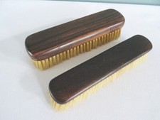 Antique Ebony Clothes Brushes