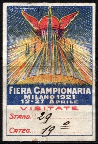 Francobollo poster italia - poster,