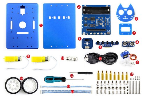 Waveshare kitibot 2wd - 2wd, per