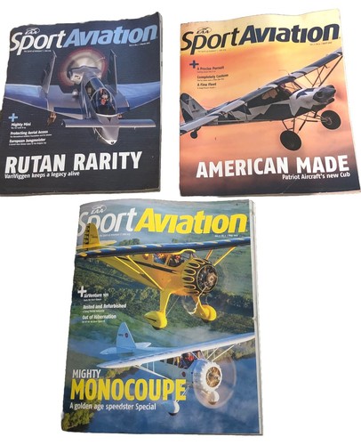 Eaa sport aviation magazines - sport,