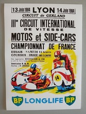 COURSE MOTO - SIDE CAR - LYON