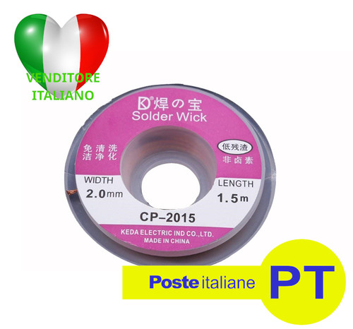 Treccia dissaldante solder - treccia,