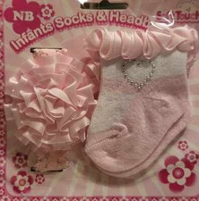 Set Neonato Fascia Calze Primo