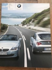 Brochure BMW E85 Z4 Roadster 2.0i 2.5i 2.5si 3.0si E86 Z4 Coupé 3.0si 1 2007