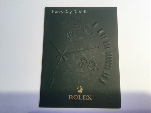Rolex day date - rolex, libretto