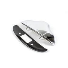 Fanale targa cromato in