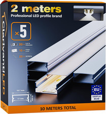 2M×5 Profili in Alluminio per