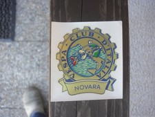 originale!!-vintage RARO adesivo VESPA CLUB D'ITALIA anni 60 n°33711-ARANCIONE