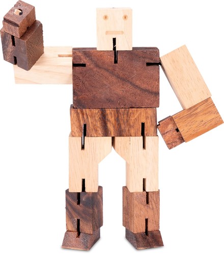 Robot puzzle - robot, -l-