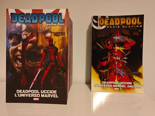 Deadpool serie oro platino - deadpool, +