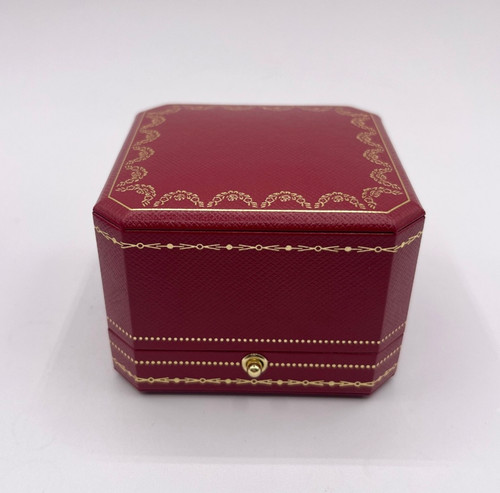 Cartier scatola anello ring