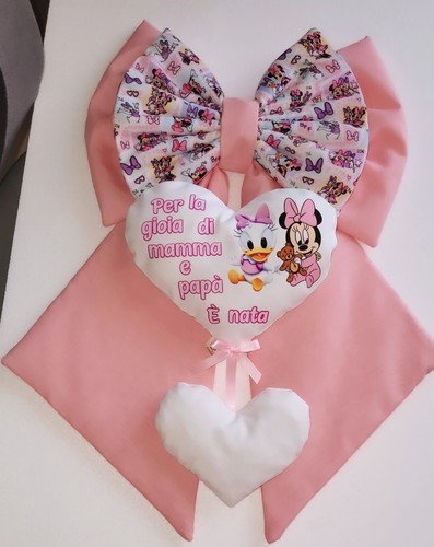 Fiocco nascita personalizzato - fiocco,