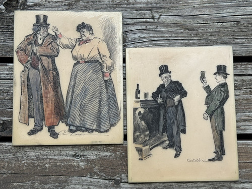 Set quadri vintage charles - 2,