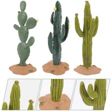  3 Pcs Cactus Finto Piccolo