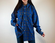 Vintage 100% Cotton Plaid