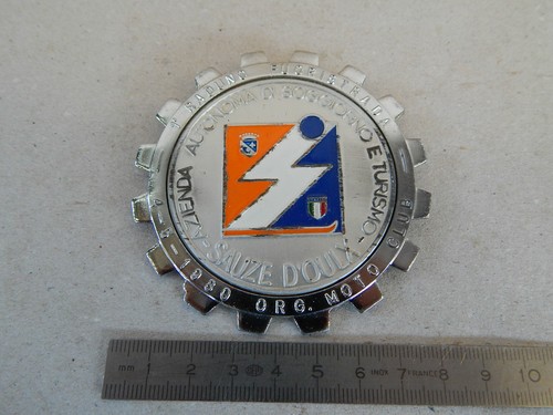 Logo badge raduno 1980 moto - raduno,