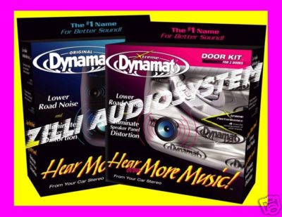 Dynamat extreme door kit - extreme,