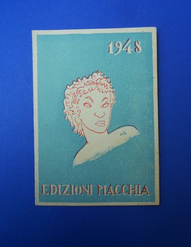 Calendarietto pubblicità 1948 - pubblicità,