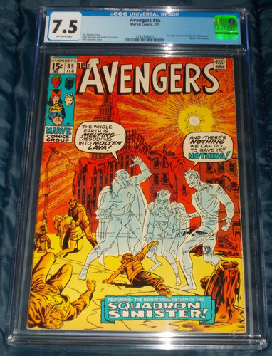Avengers cgc 5 vf - #85, vf-
